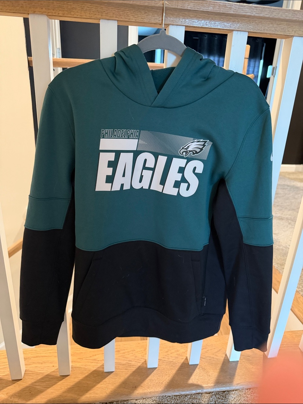Philadelphia Eagles Kids Green & Black Hoodie